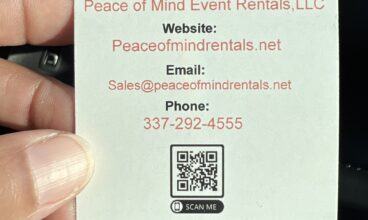 Peace of mind event rentals, LLC