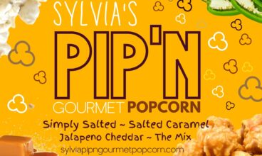 Sylvia’s Pip’N Gourmet Popcorn